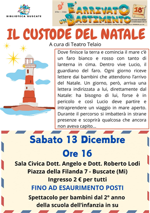 "Il custode del Natale" - spettacolo per bambini