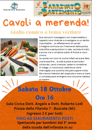 "Cavoli a merenda" - spettacolo per bambini